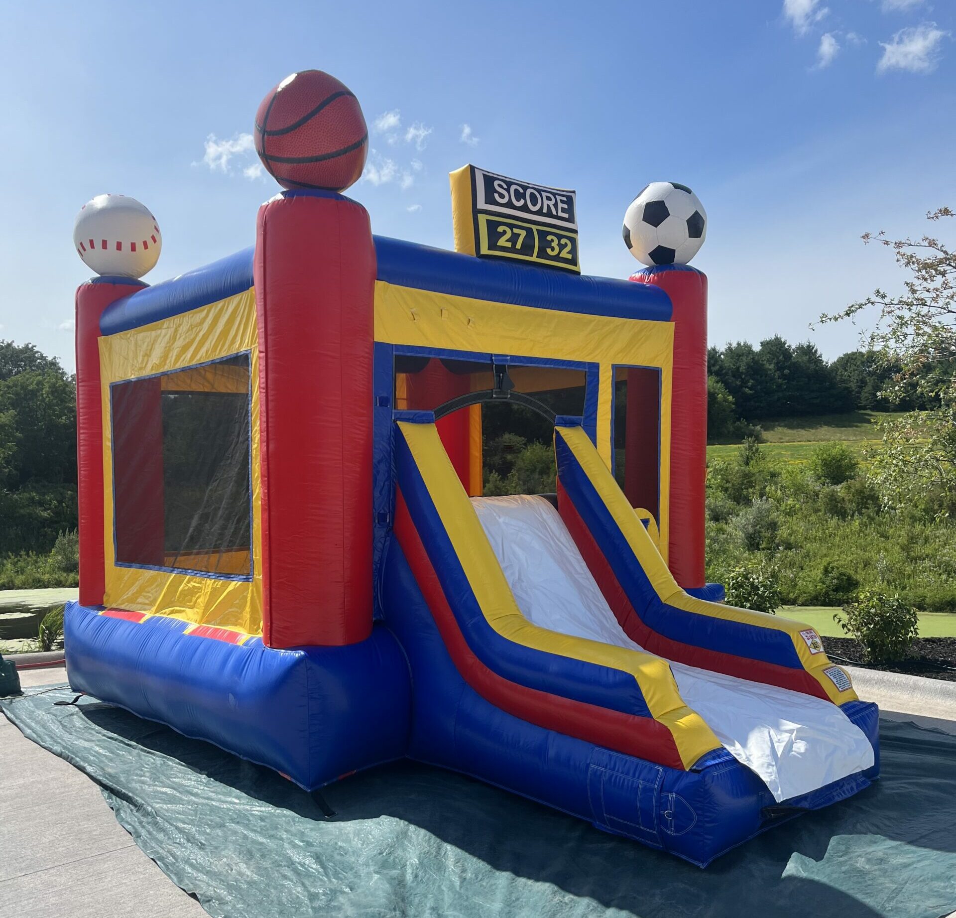 Sports Combo inflatable rental in Iowa City, Iowa