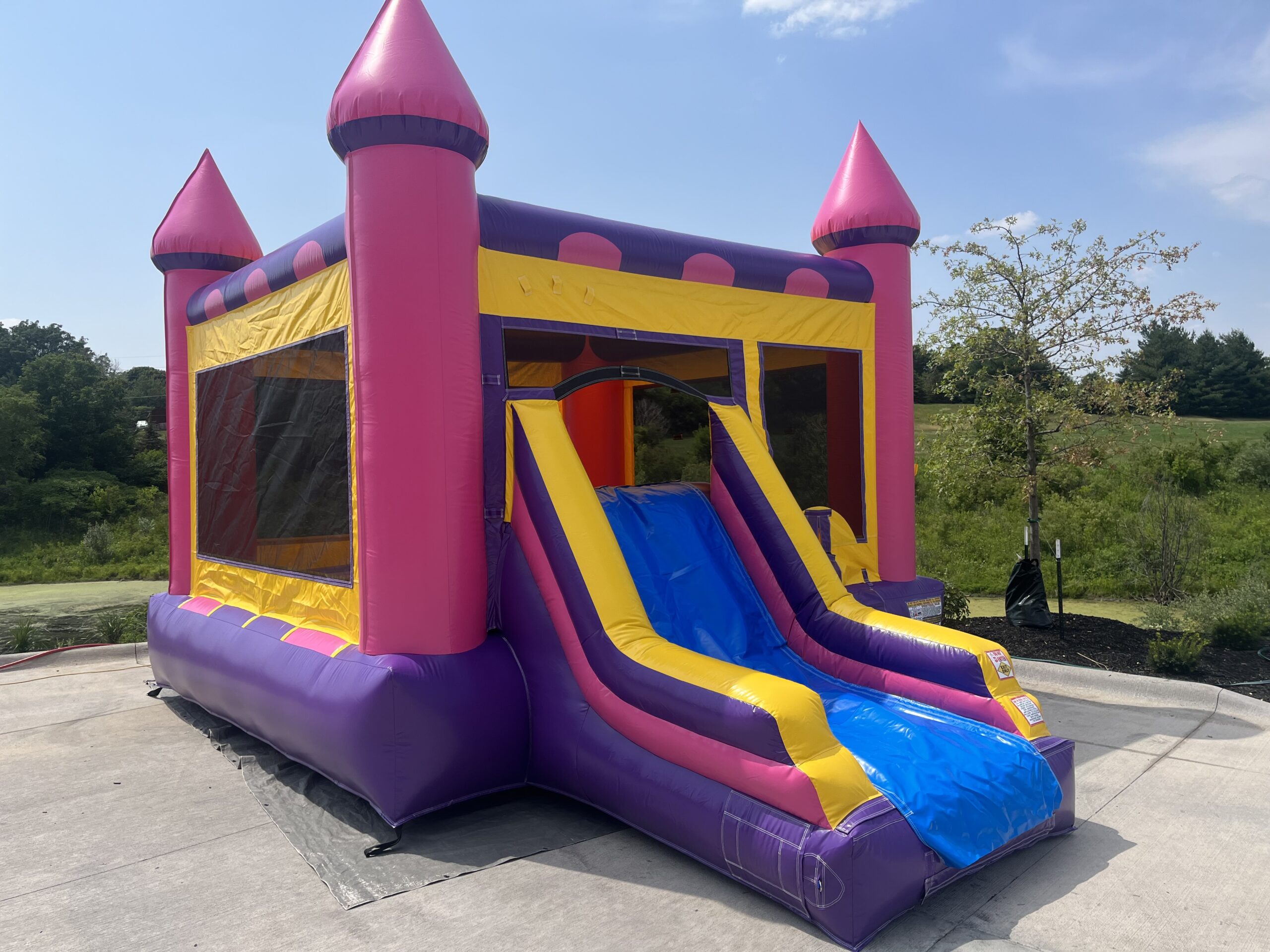 Princess Combo 2 inflatable rental in Iowa City, Iowa