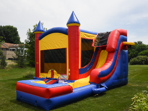 Combo With Super Slide inflatable rental in Iowa City, Iowa