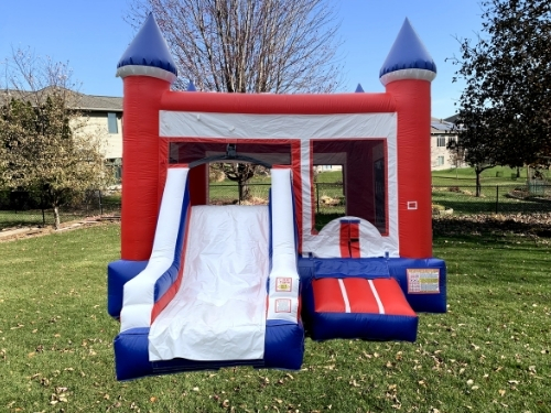 Patriot Combo inflatable rental in Iowa City, Iowa